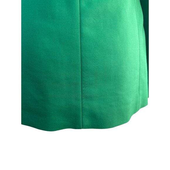 ZARA XS Woman Green Double-Breasted Blazer Jacket - Picture 11 of 16